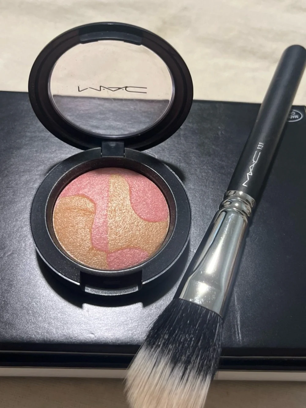MAC Cosmetics Shimmering Pink & Gold Baked Blush
